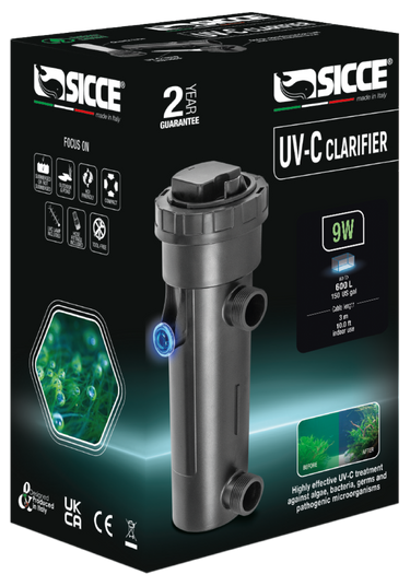 UV-C Clarifier 9W, 3m